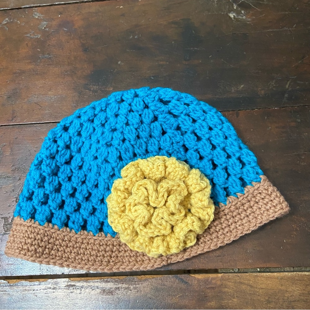 Handmade Crochet Womens Beanie Hat - New